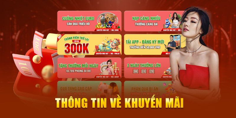 Thông tin về khuyến mãi